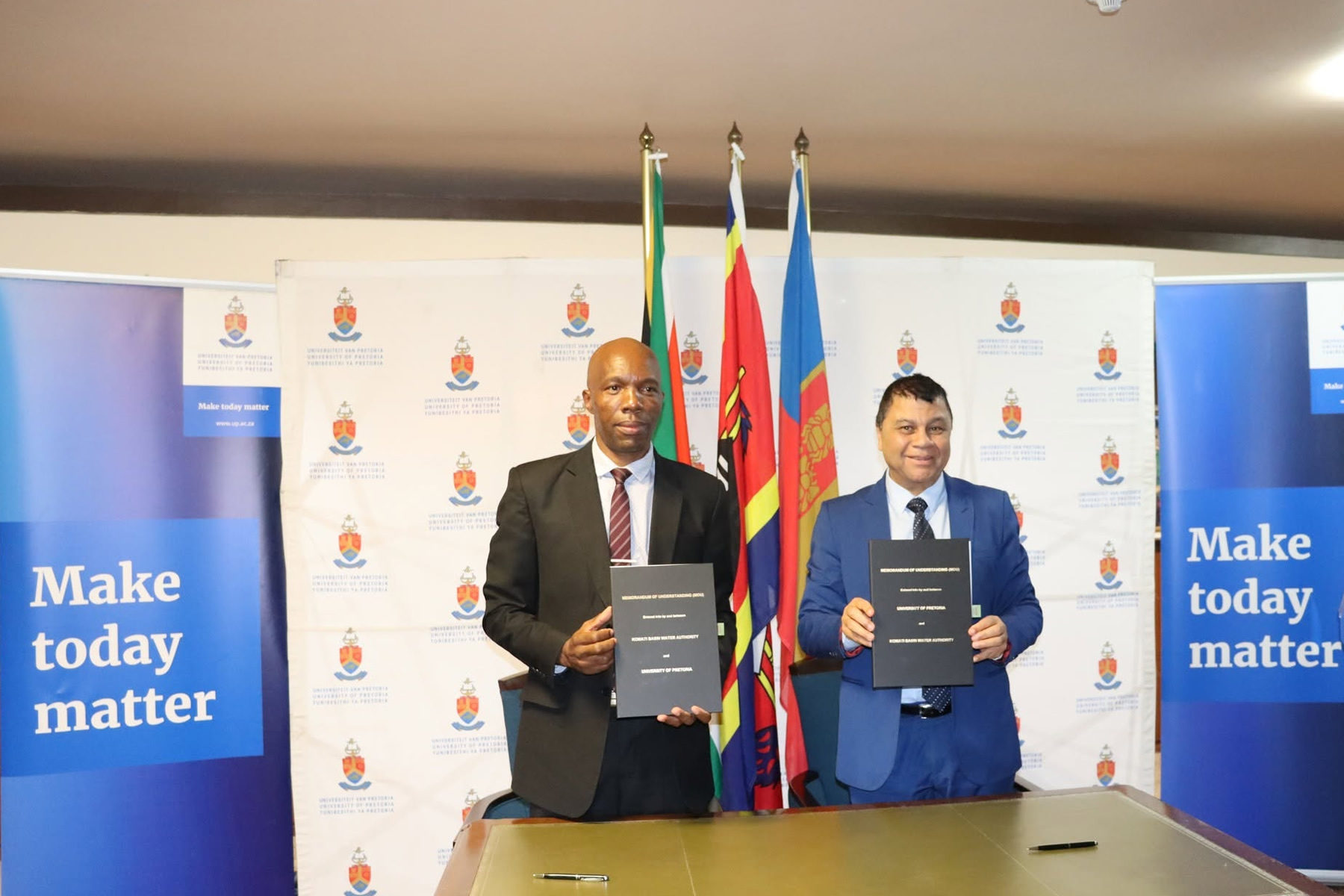The Komati Basin Water Authority (KOBWA) and the University of Pretoria (UP) have signed a memorandum of understanding (MoU)