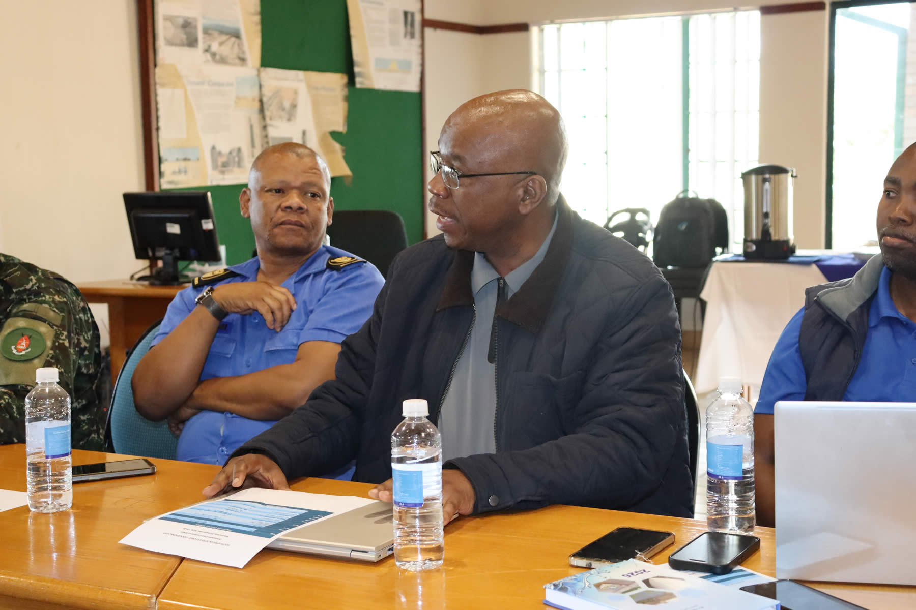 KOBWA Welcomes South African National Defence Force Delegates for Learning Visit